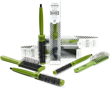 Termix Professional Round Hairdressing Brush Ø23 for Men's Hair, Volume and Definition, Ceramic and Ion Technology, Ergonomic and Sustainable Design for Hairdressers