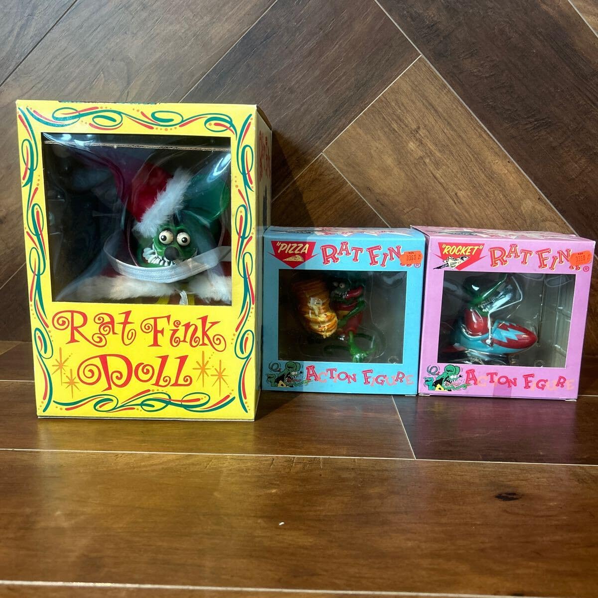 Amazon.co.jp: ラットフィンク フィギュア 3体セット ratfink mooneyes 