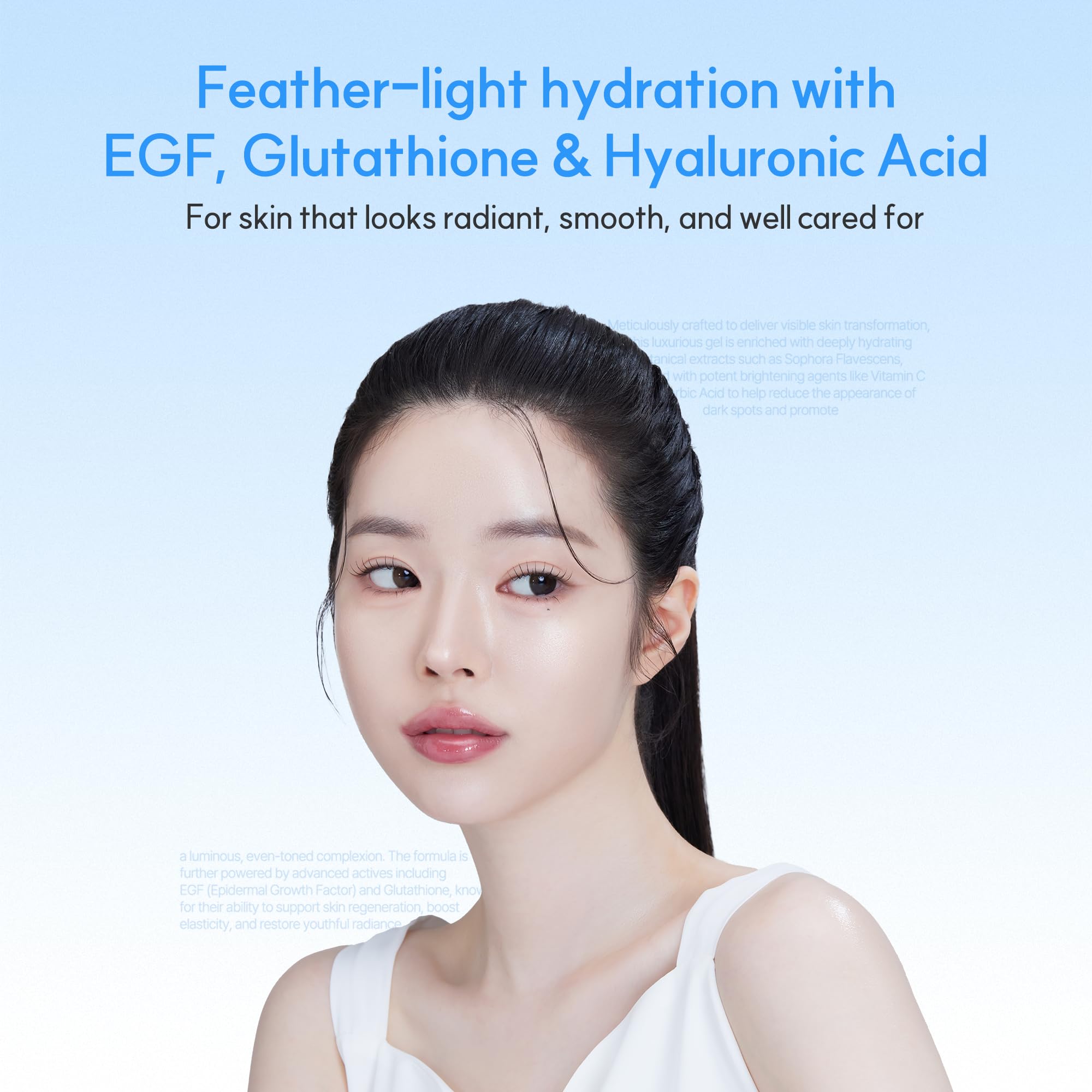 Amazon.com: DERMA:D Korean Gel Moisturizer for Face – Lightweight Water Gel  Cream with Hyaluronic Acid, EGF & Glutathione, Oil-Free Hydrating  Moisturizer for Oily, Dry & Sensitive Skin, Non-Greasy, 3.38 fl oz :