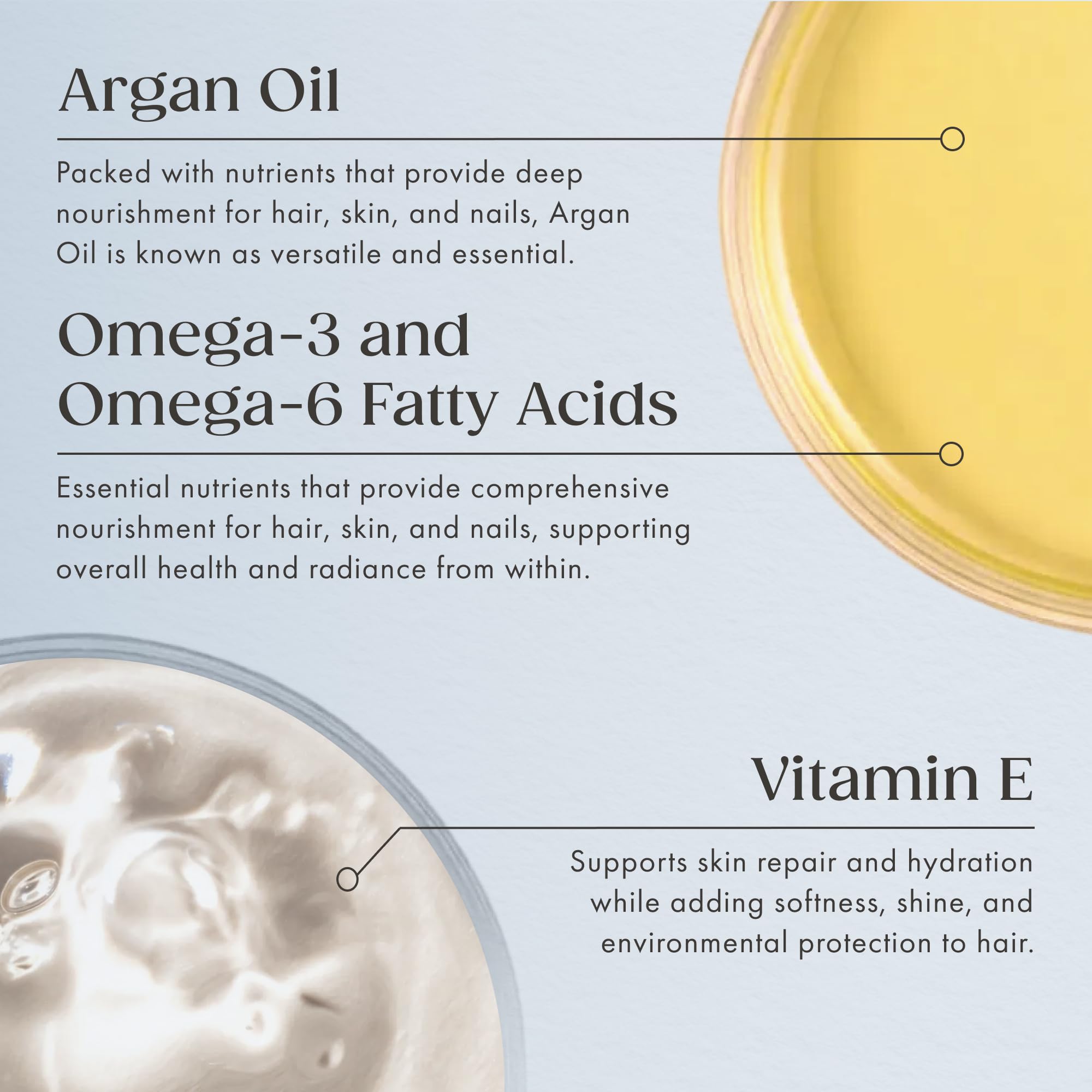 Satin Naturel Bio Arganöl 100ml – 100% Reines Kaltgepresstes Öl – Natürliches Pflegeöl für Haare, Haut, Nägel & Bart – Haaröl gegen Trockenes Haar & Kopfhaut, Zertifiziert Organisch