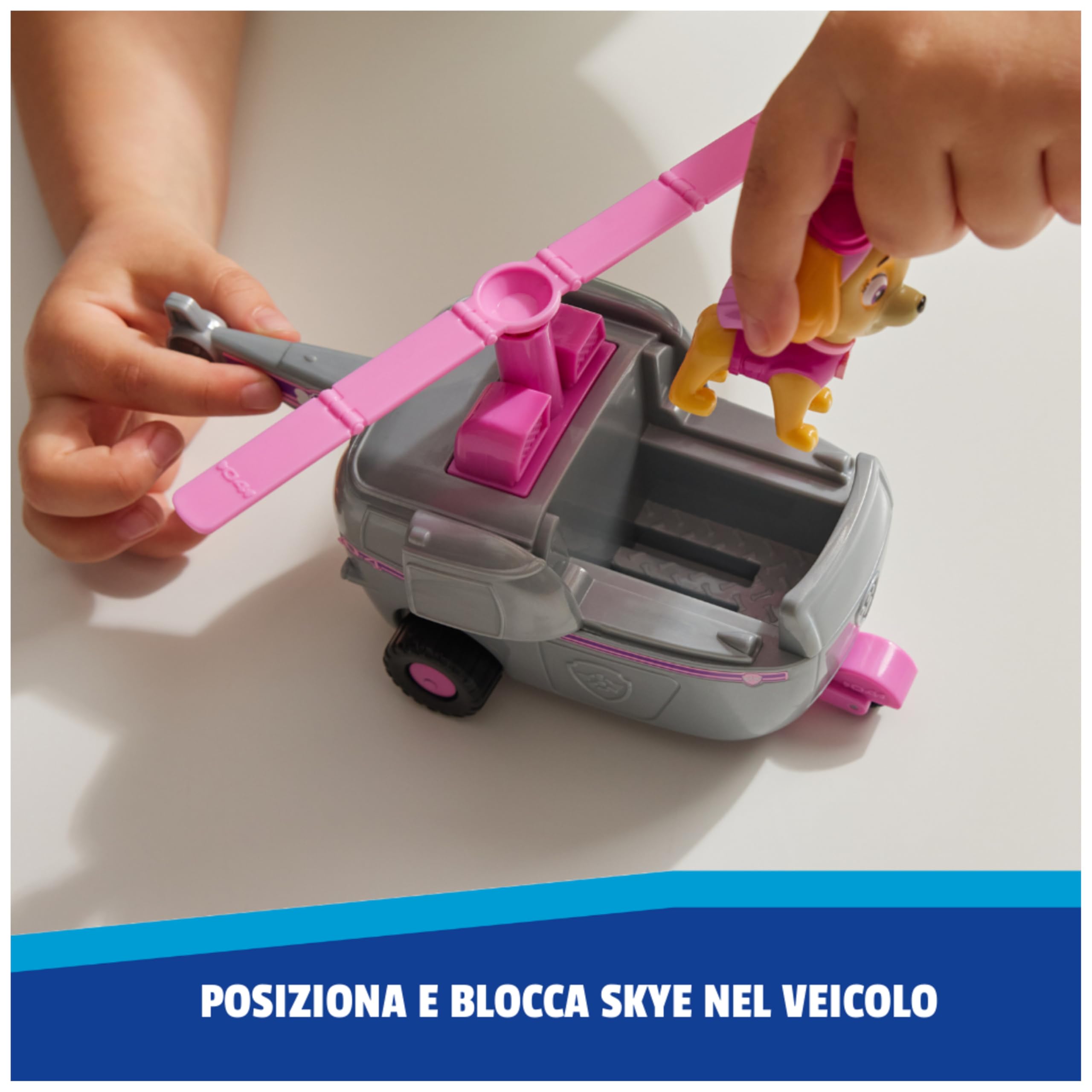 Paw Patrol, Elicottero di Skye, Veicolo e Personaggio Skye, Giochi Bambini, 3+ anni