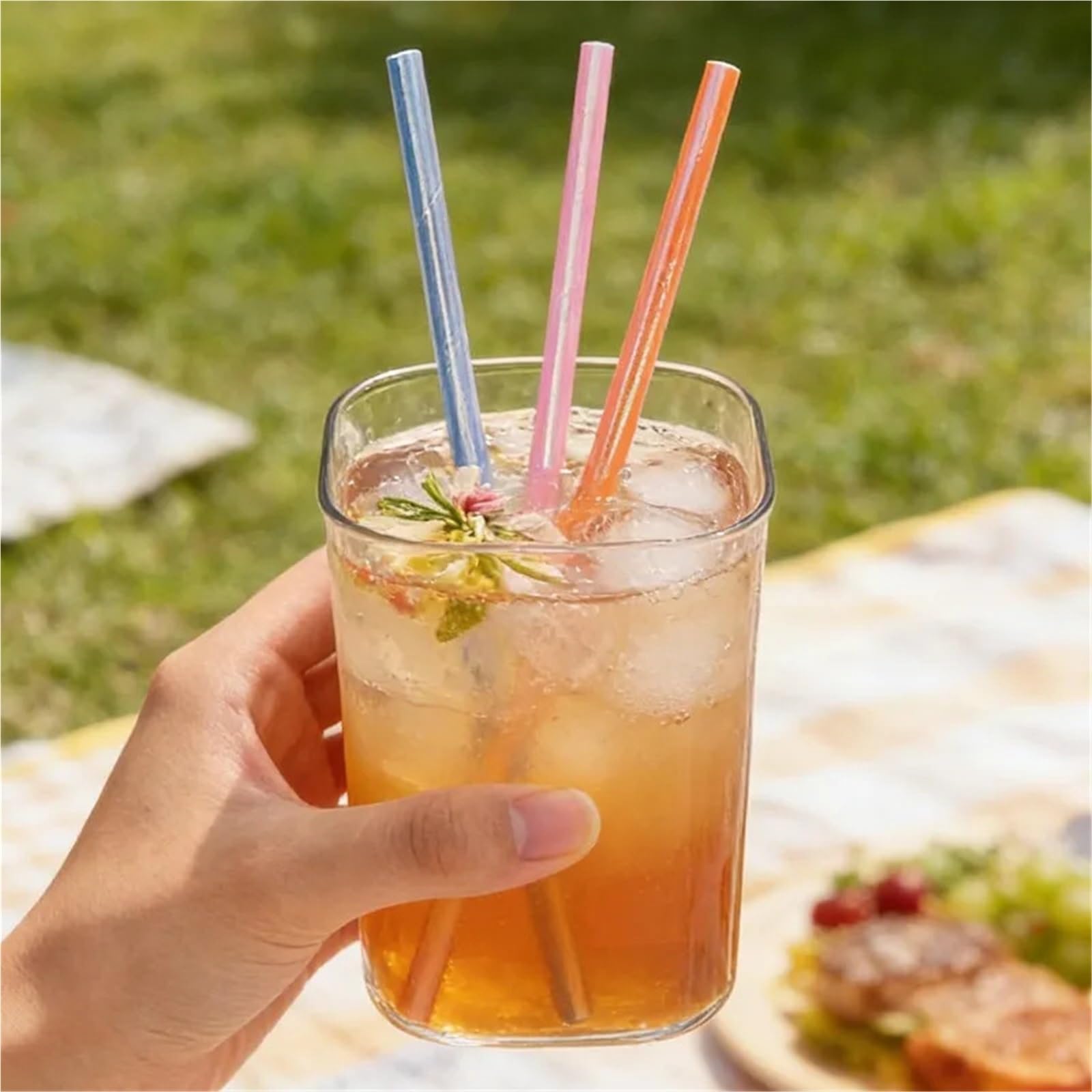 Pajitas de papel for beber 300 Uds pajitas iridiscentes desechables pajitas de papel decorativas for fiestas for batidos batidos vino jugo barra de cocina(Pink)