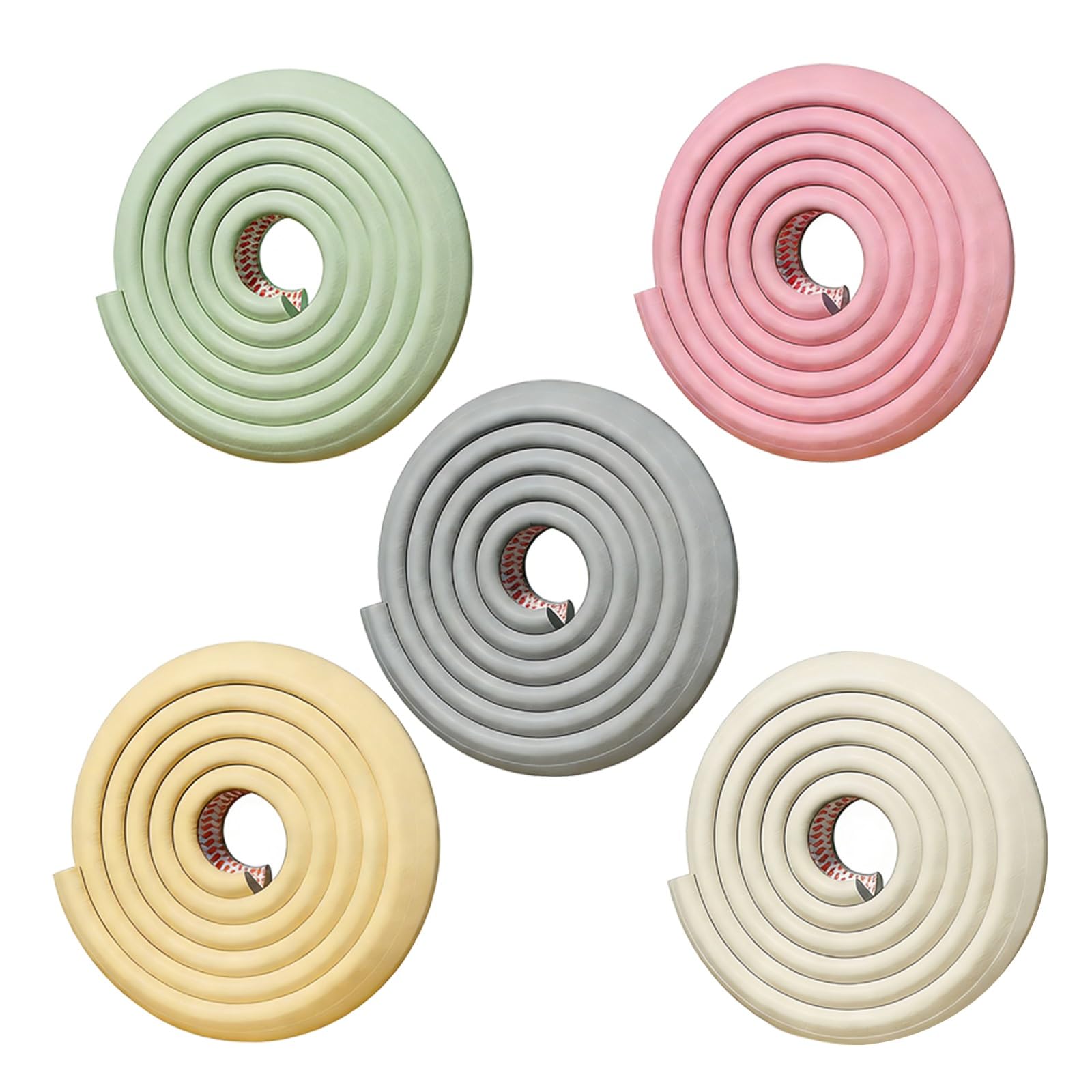 Protectores De Seguridad For Bordes Afilados Y Muebles, Protector De Barra Anticolisión, Protector De Parachoques De Seguridad, Cojines De Seguridad(Pink,20m/65.61ft)
