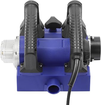 Electric Wall Planer, 1300 Handheld Power Planer Portable Roller Planer w/Cable and Toolbox, Power Hand Scraper Wall Shovel Concrete Tool for Home Wall Renovation (Blue)