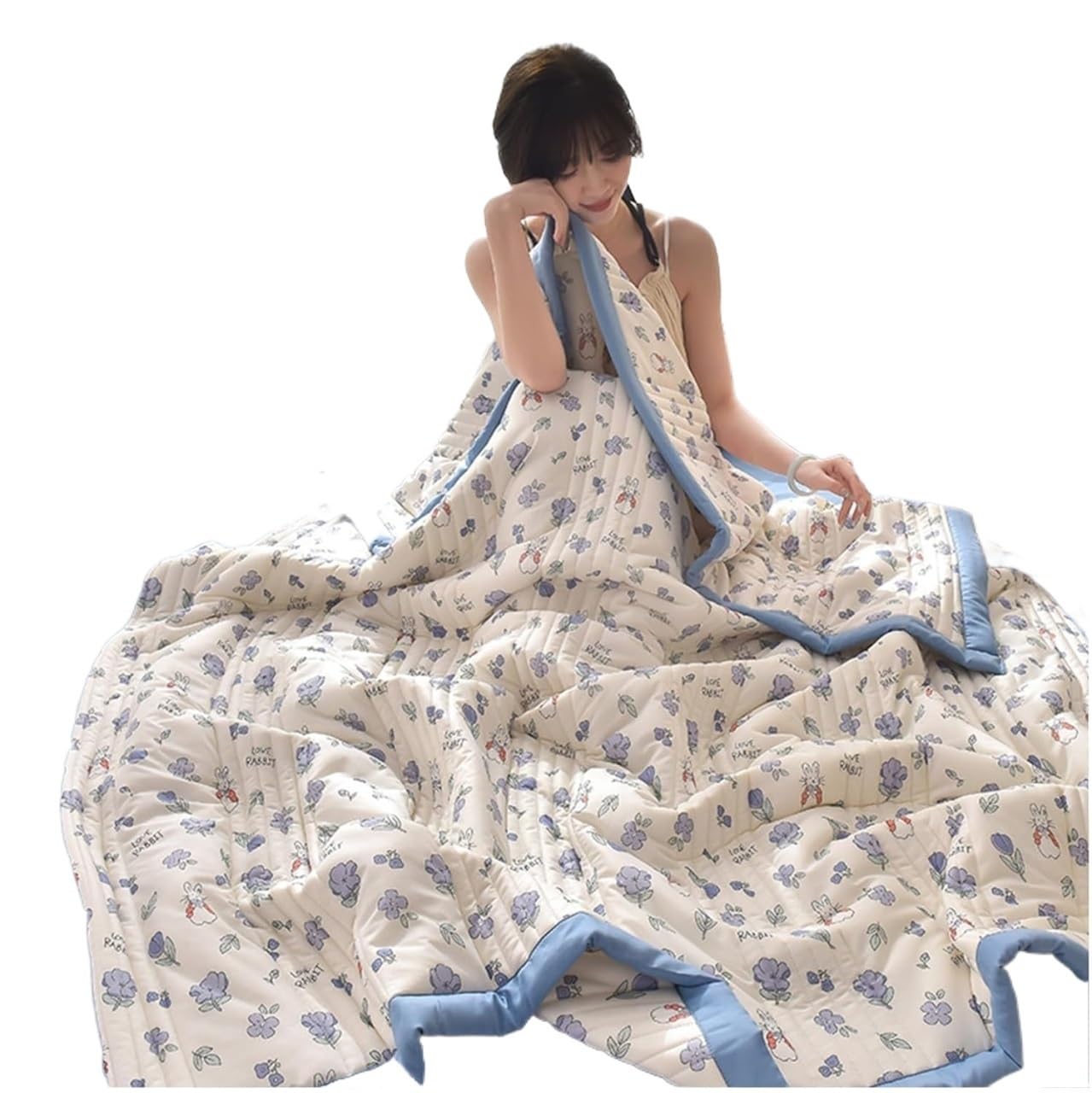 ETUELNOPT Cooling King Duvet for Summer， Summer Cool Sleep. Blanket Multicolor Multiple Sizes(A,180x200cm)