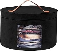 Vista 1 de Color You Caja para sombreros, caja de almacenamiento de sombreros de 17 pulgadas de diámetro, cajas para sombreros para mujeres y hombres, estuche