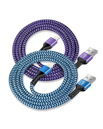 Miniatura 13 de Cable de carga Android de 10 pies, paquete de 2 cables de carga rápida USB A a USB C para Apple iPhone nuevo tipo C, Car Play Android, Samsung