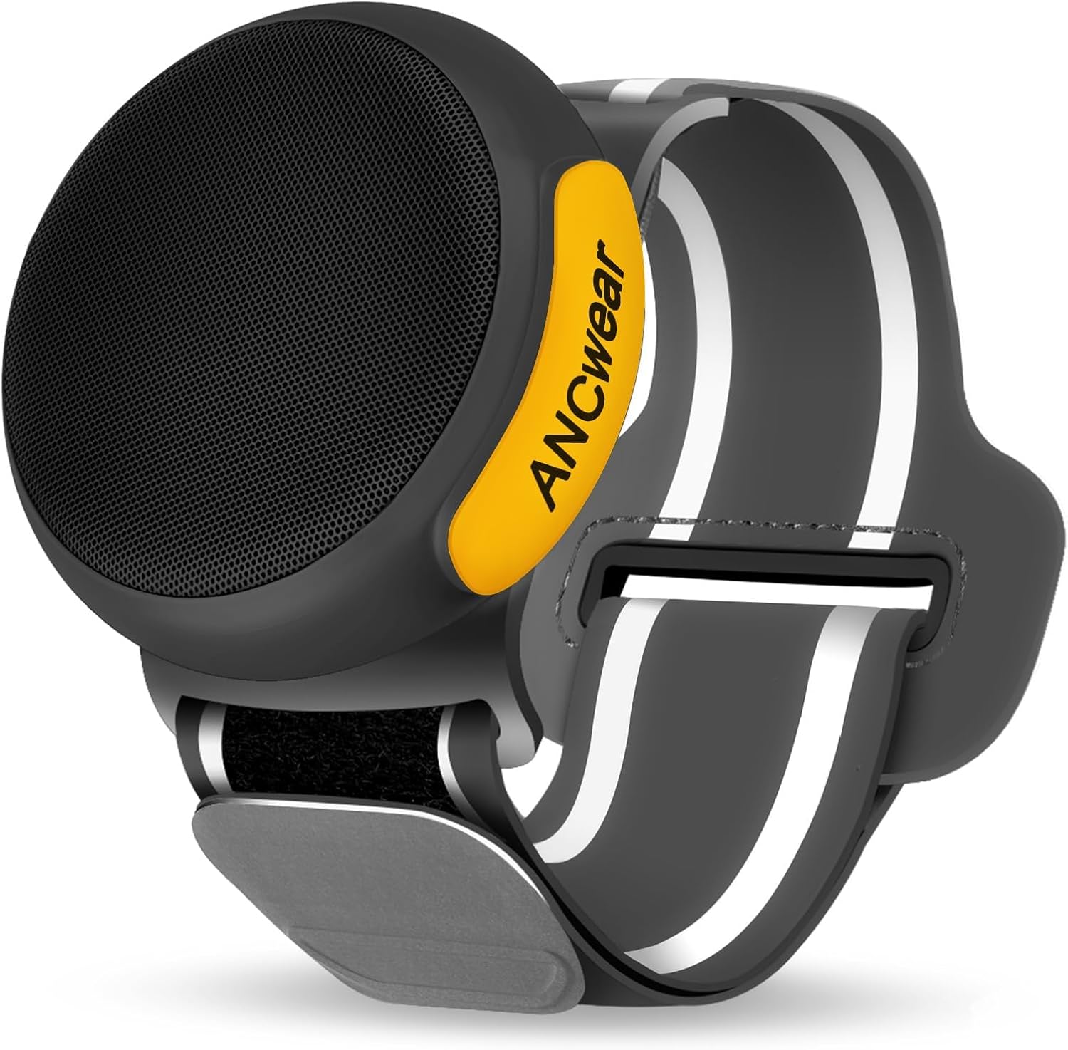 ANCwear Portable Bluetooth Speakers Wireless Mini Speaker with Enhanced Bass, HD Sound, Wearable Speaker with Microphone, 9.5H Playtime, IPX6 Waterproof for Sports, Outdoor Travel (Black)