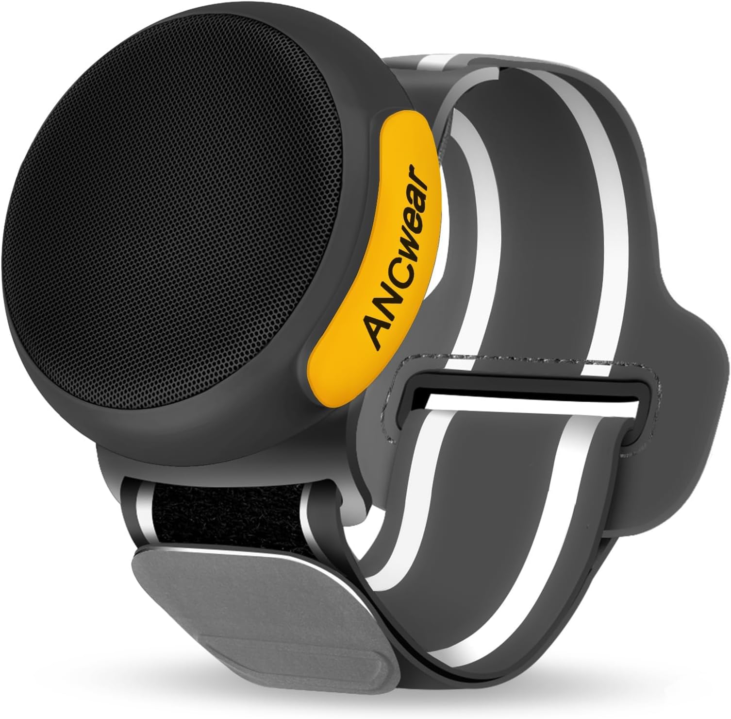 ANCwear Portable Bluetooth Speakers Wireless Mini Speaker with Enhanced Bass, HD Sound, Wearable Speaker with Microphone, 9.5H Playtime, IPX6 Waterproof for Sports, Outdoor Travel (Black)