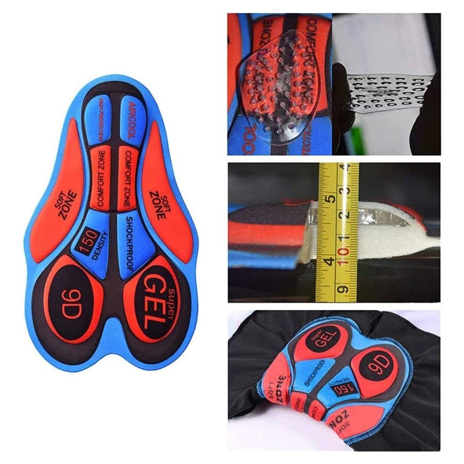 KAISUN Costume da Ciclismo Uomo da Squadre Professionali, MTB Bici Maniche Lunghe Maglia da Ciclismo con Pantaloncini, Sport Outdoor Cycling Jersey