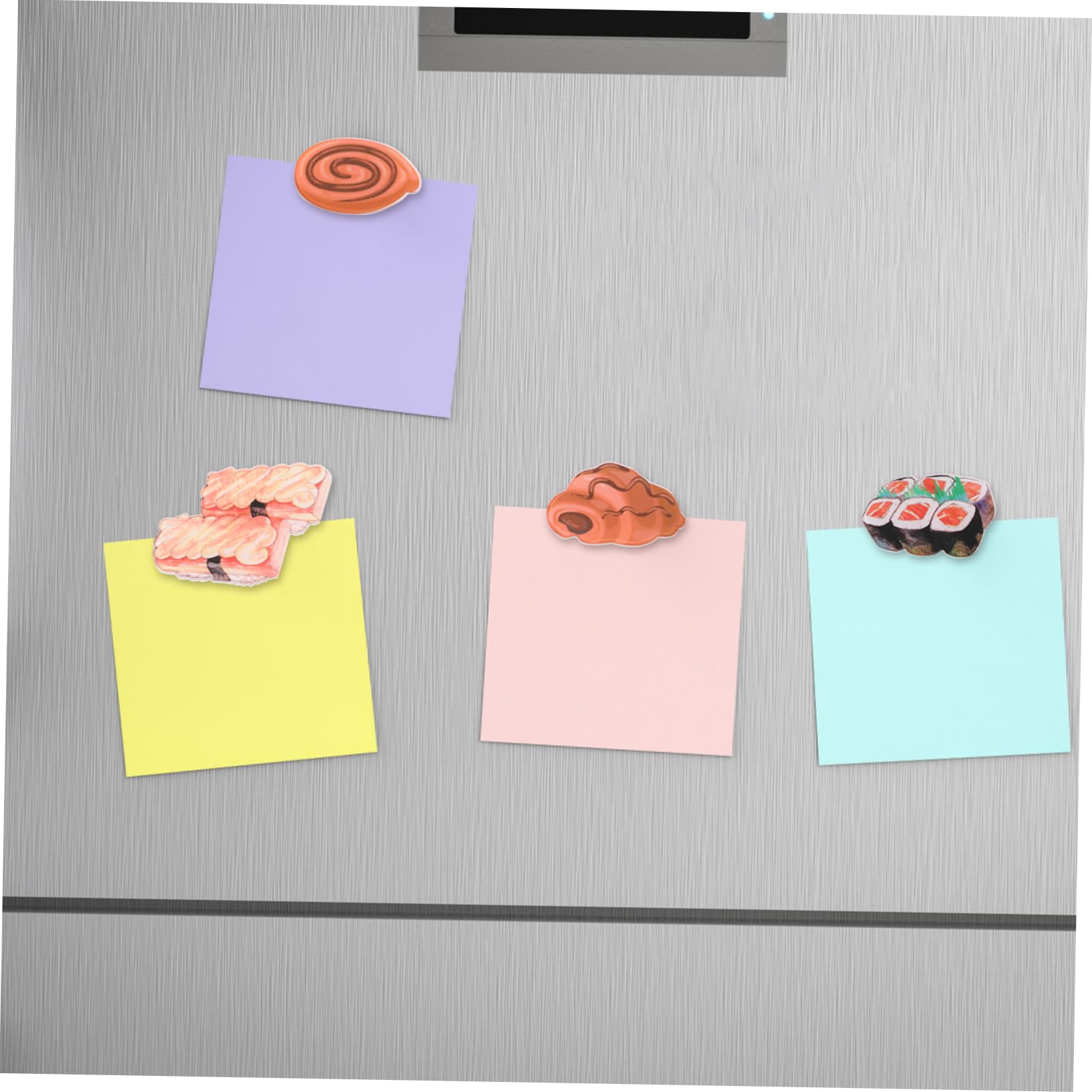 MAGICLULU Sushi Kühlschrankmagnete - 5x2.3cm, Harzbasiert, Kreative Magnetaufkleber
