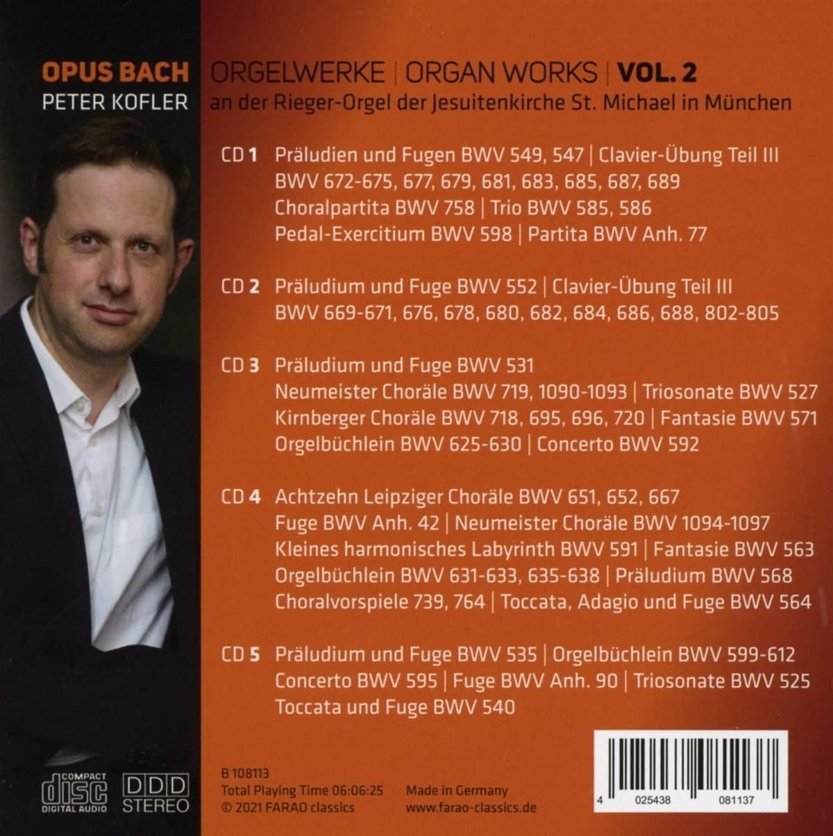 Johann Sebastian Bach: Opus Bach, Vol. 2