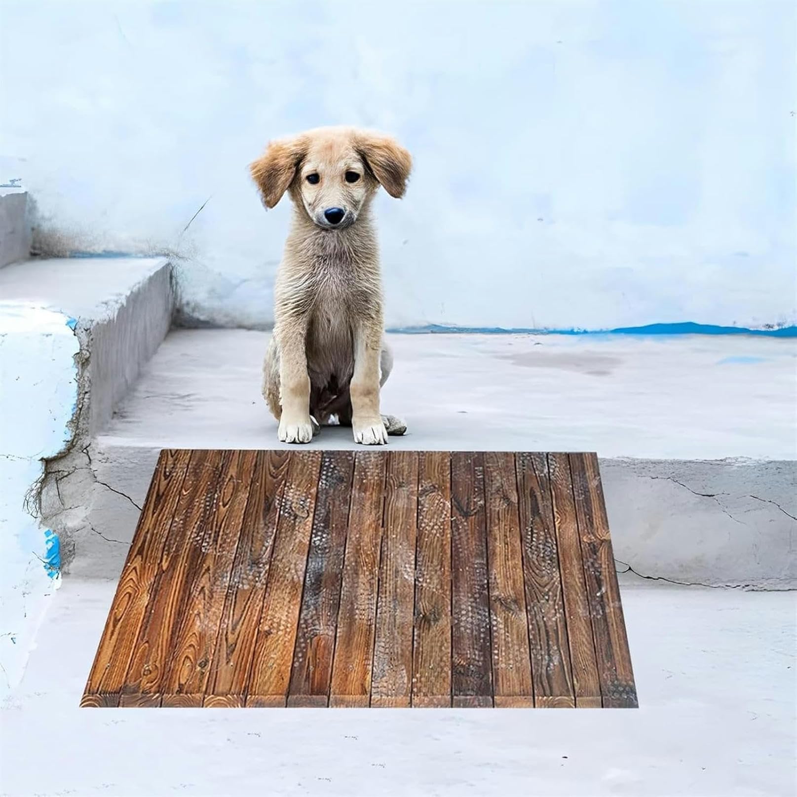 Rampe d'entrée pour personnes âgées pour sécuriser les pas à la maison
