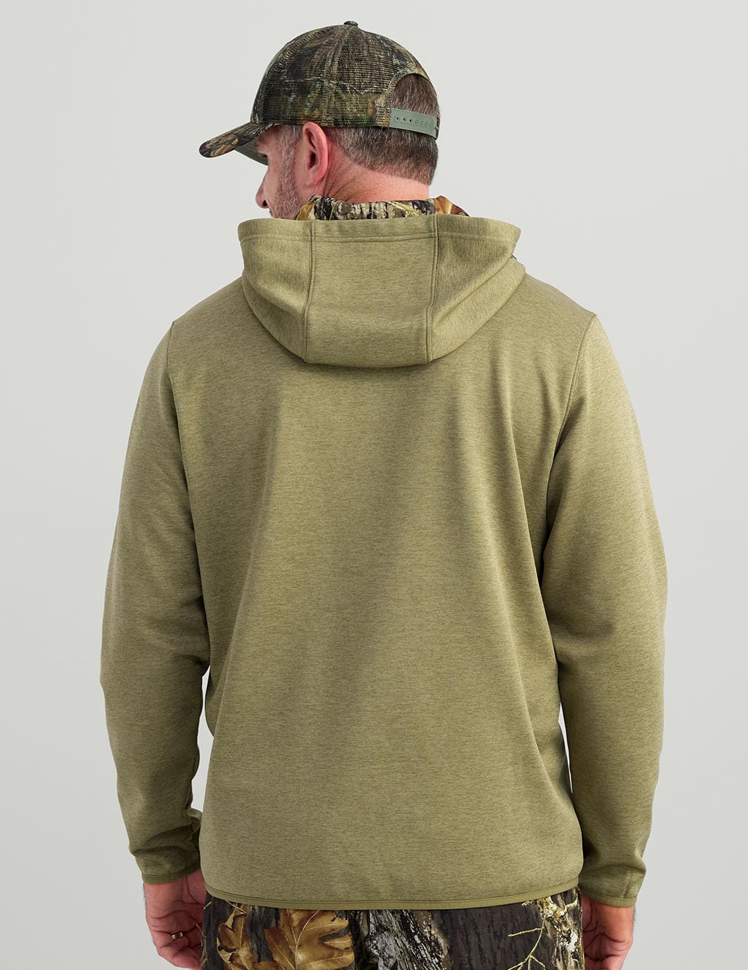 Nomad Herren North Star Bequemer mittelschwerer Jagd-Kapuzenpullover mit Camo Logo für Alltag und Outdoor-Lifestyle