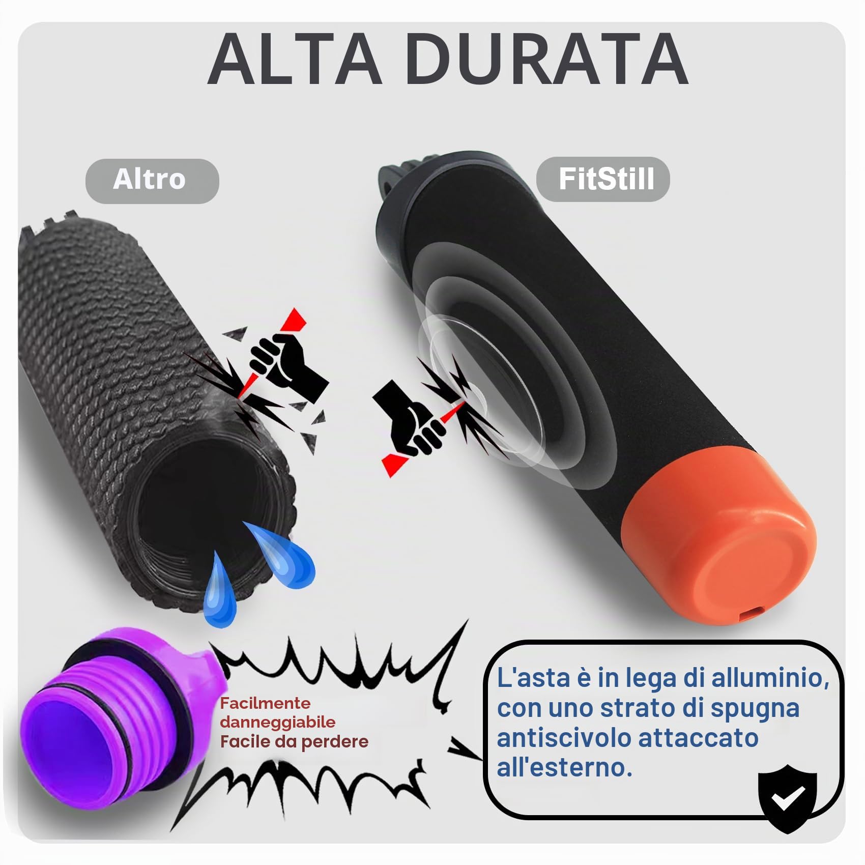 FitStill Set da immersione per Insta 360 ace pro 2/ace Pro, 50 m/164 FT custodia impermeabile + maniglia di galleggiamento, per fotografia subacquea ace pro 2 accessori