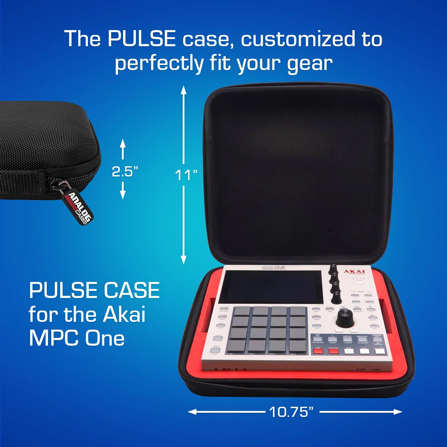 Amazon.com: ANALOG CASES Akai MPC One/MPC One+ Case - Custom 