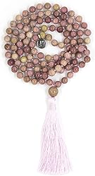 Premium Mala Beads Necklace - 8mm Mala Necklace - Japa