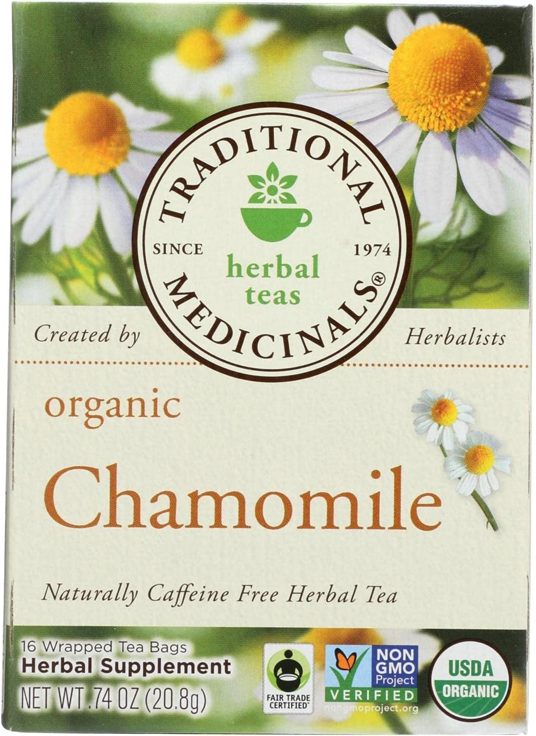 Organic Chamomile, 16 bag