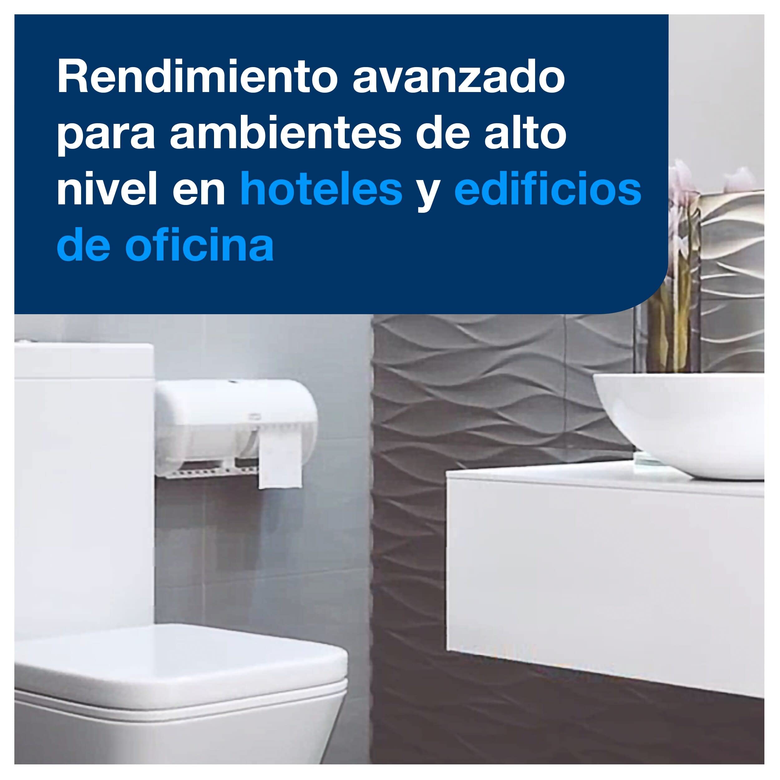 Tork 110405 - Pack de 7x6 rollos de papel higiénico x 153 hojas, 4 capas, color blanco