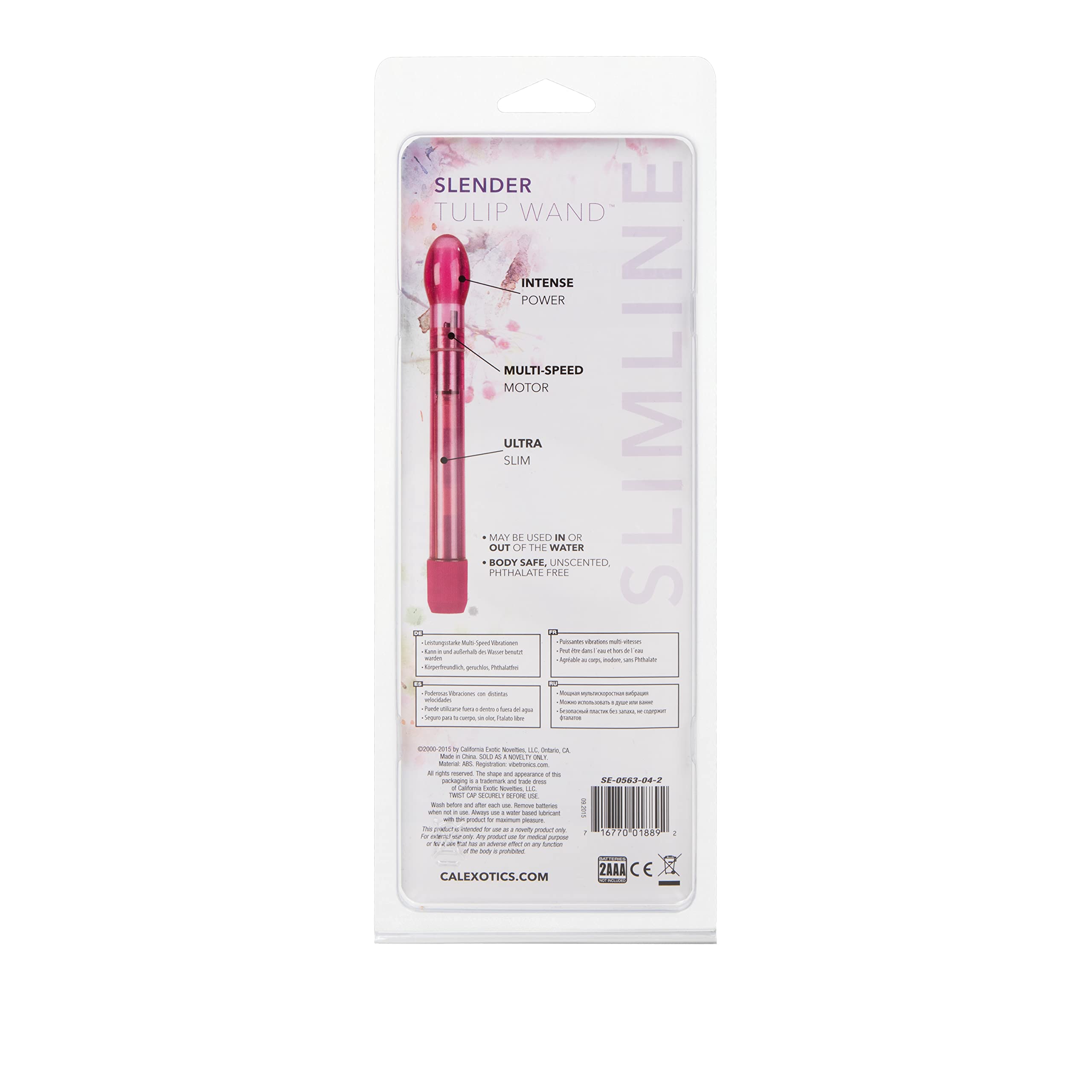 Amazon.com: CalExotics Slender Tulip Wand Massager, Magenta : Everything Else Amazon.com: CalExotics Slender Tulip Wand Massager, Magenta : Everything Else