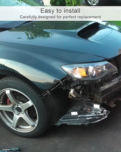 Miniatura 6 de Par de soportes de parachoques para Dodge Avenger 2011 2012 2013 2014, soporte de cubierta lateral de parachoques delantero reemplazar 68081558AA