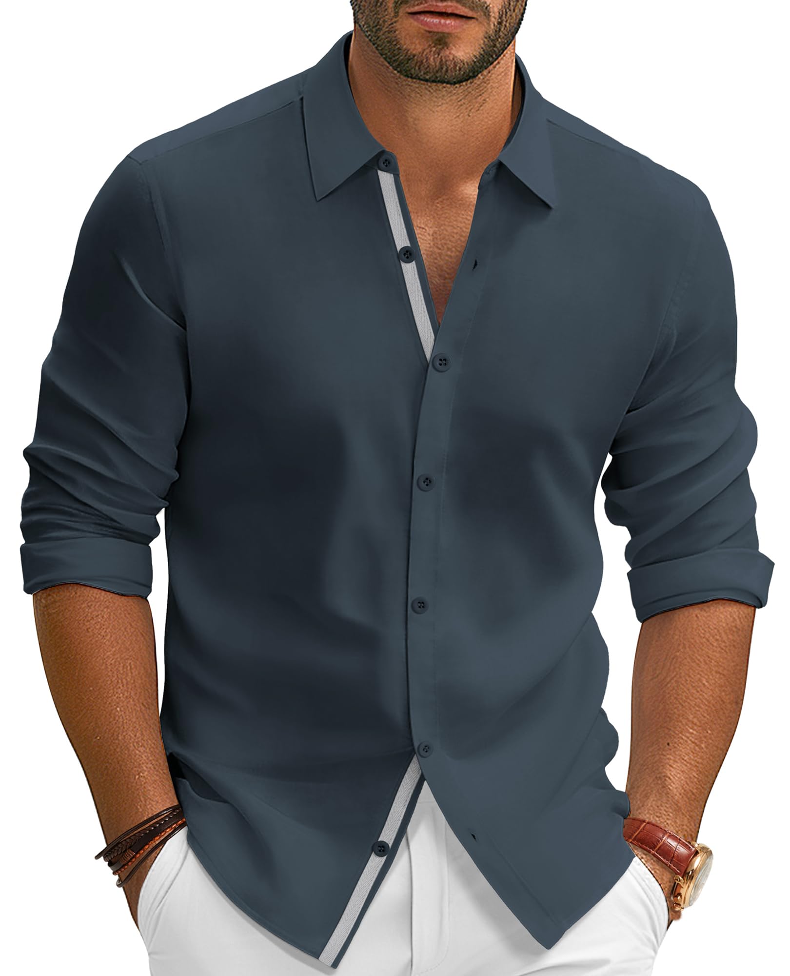PJ PAUL JONES Stretch Dress Shirt