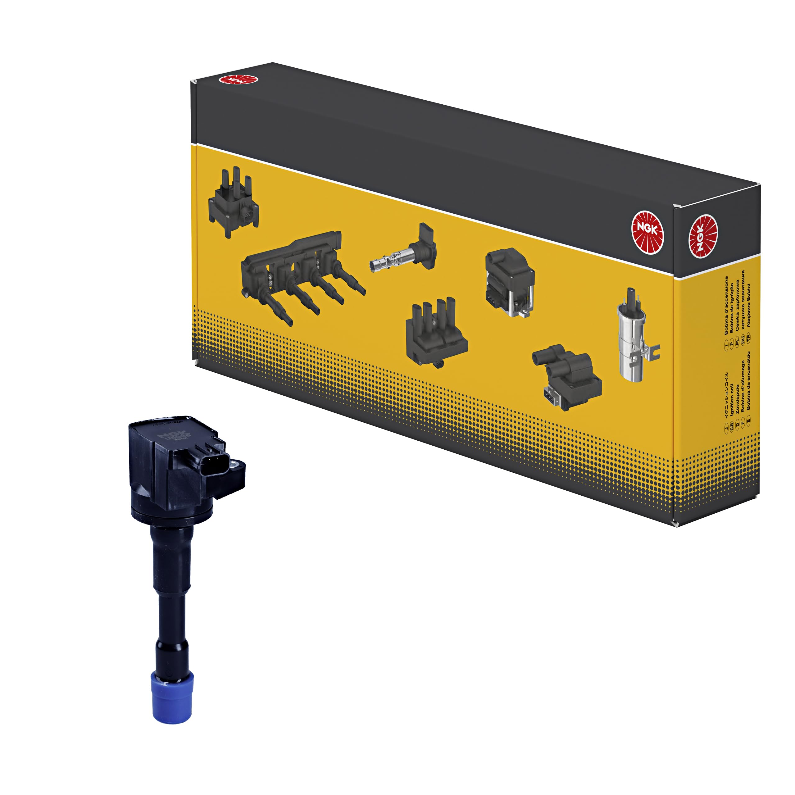 Ignition coil Connector Type SAE 48293 NGK for HONDA JAZZ III JAZZ II