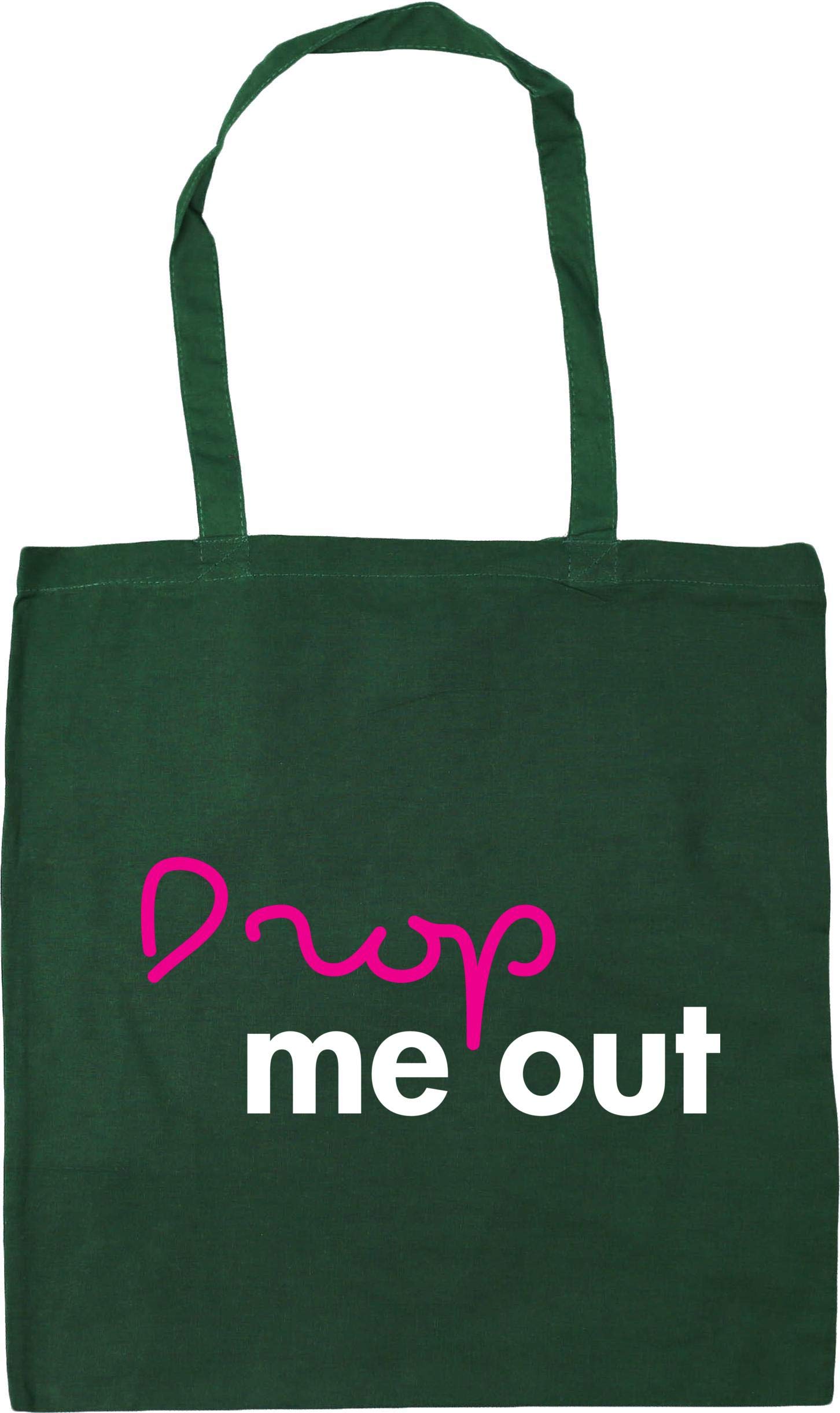 Hippowarehouse Drop Me Out Tote Shopping Gym Beach Bag 42cm x38cm, 10 litres
