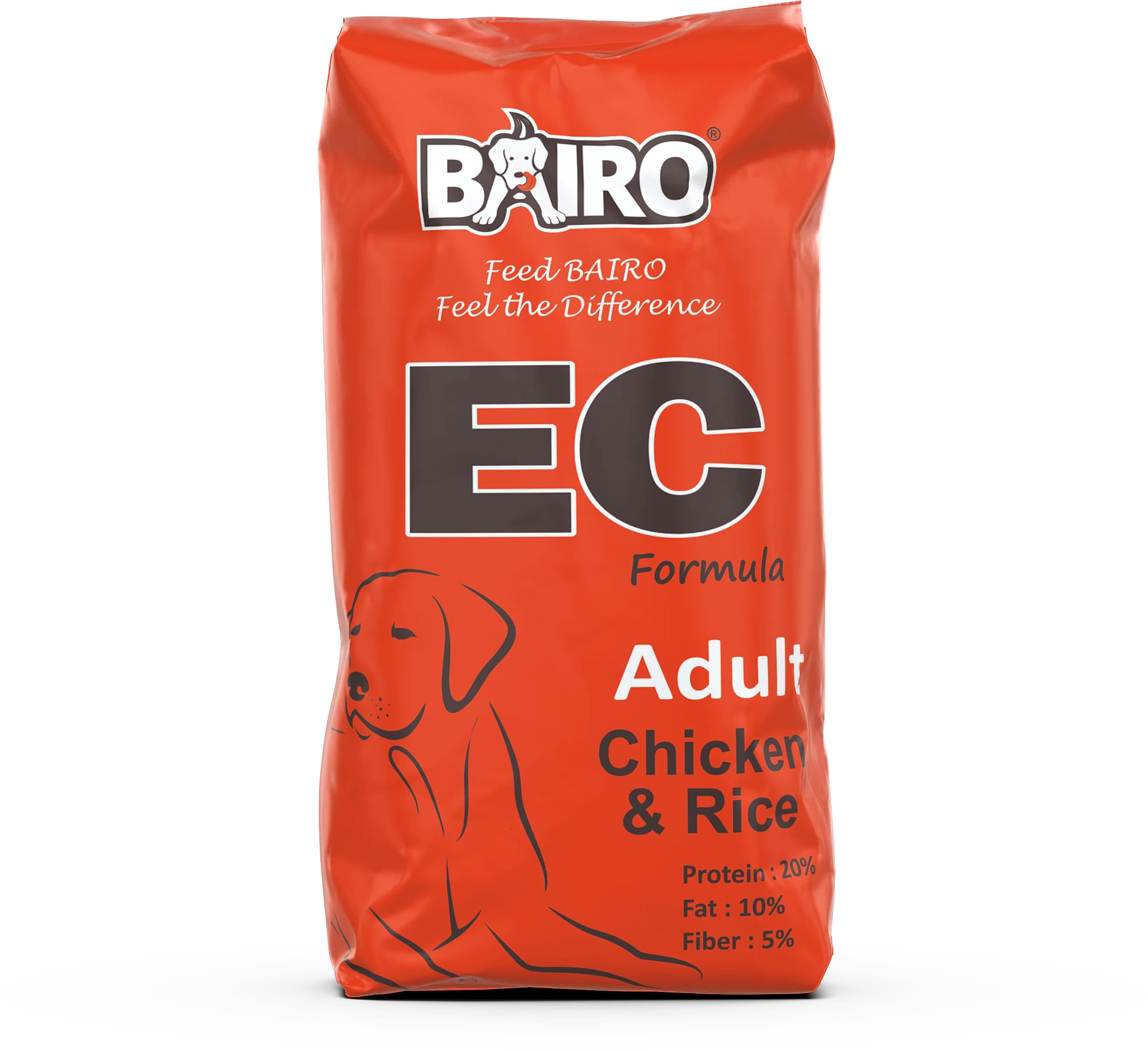 Bairo Adult EC Chicken and Rice Adult Dog Food, Complete and Balanced Diet, Healthy Skin Coat, for All Breeds,10kg (B0D6N8ZW41) Amazon Price History, Amazon Price Tracker