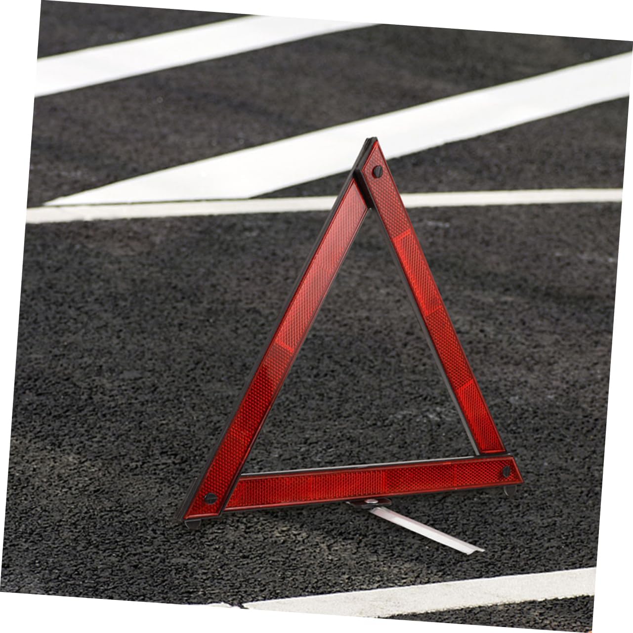 5pcs Foldable Emergency Warning Triangle Kit for Vehicles Reflective Safety Triangles for Car Roadside Assistance and Safety Visibility