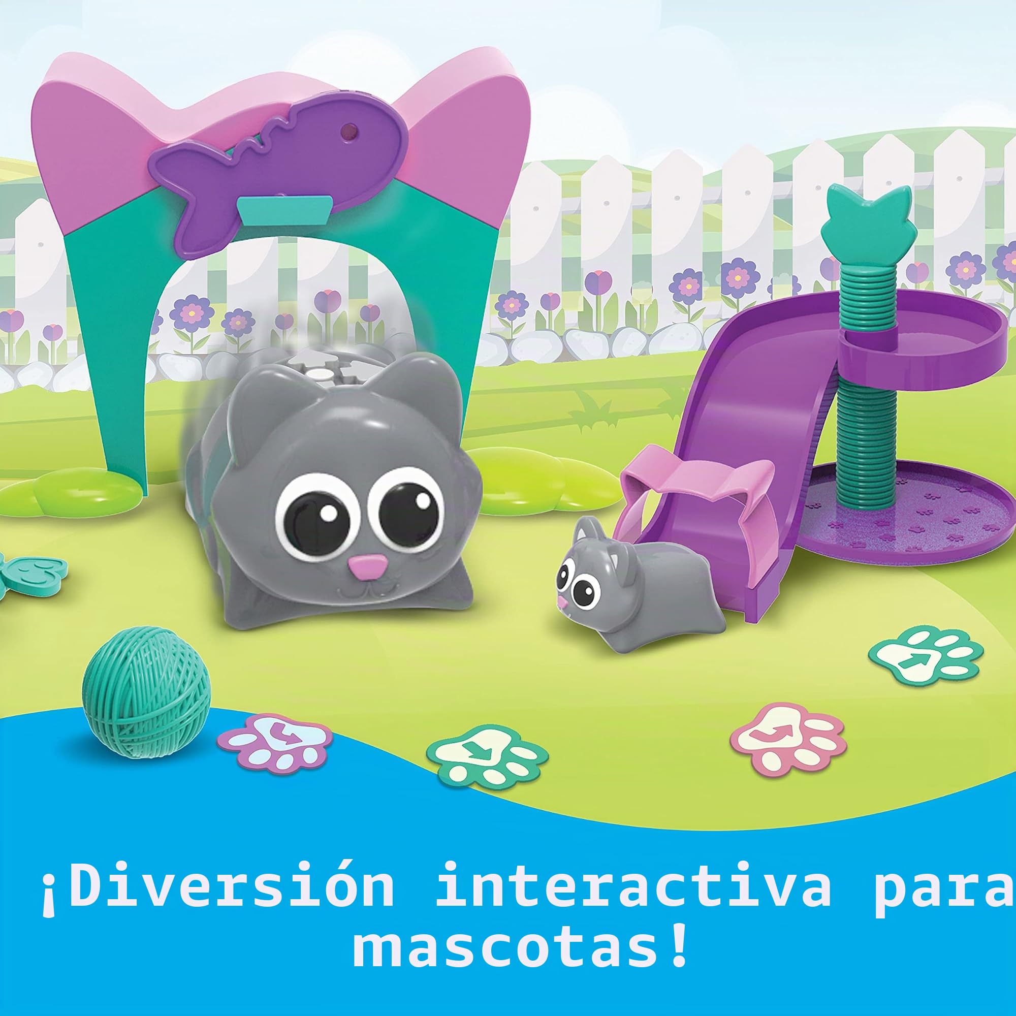 Learning Resources Animalitos codificadores : Scamper y Sneaker | Codificación para niños, juguetes electrónicos de aprendizaje y educación para preescolar STEM a partir de 4 años