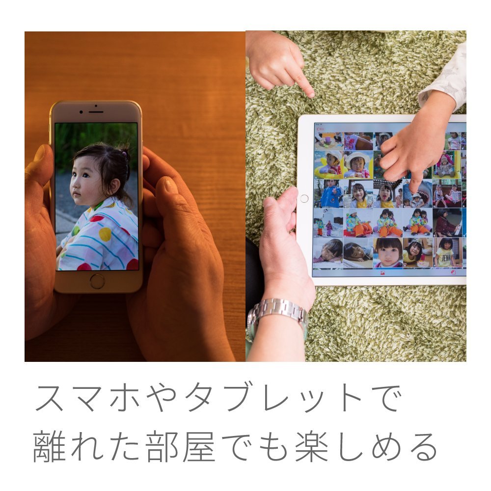 Amazon.co.jp: BUFFALO デジタルフォト・アルバム おもいでばこ 1TB PD  