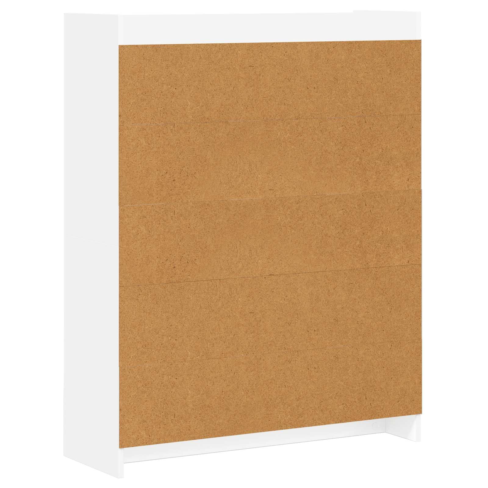Biały regał na książki 87,5 x 30 x 111 cm, materiał drewnopochodny z 9 półkami, miejsce do przechowywania, organizer do salonu, gabinetu, korytarza, pokoju dziecięcego i biura, zajmuje