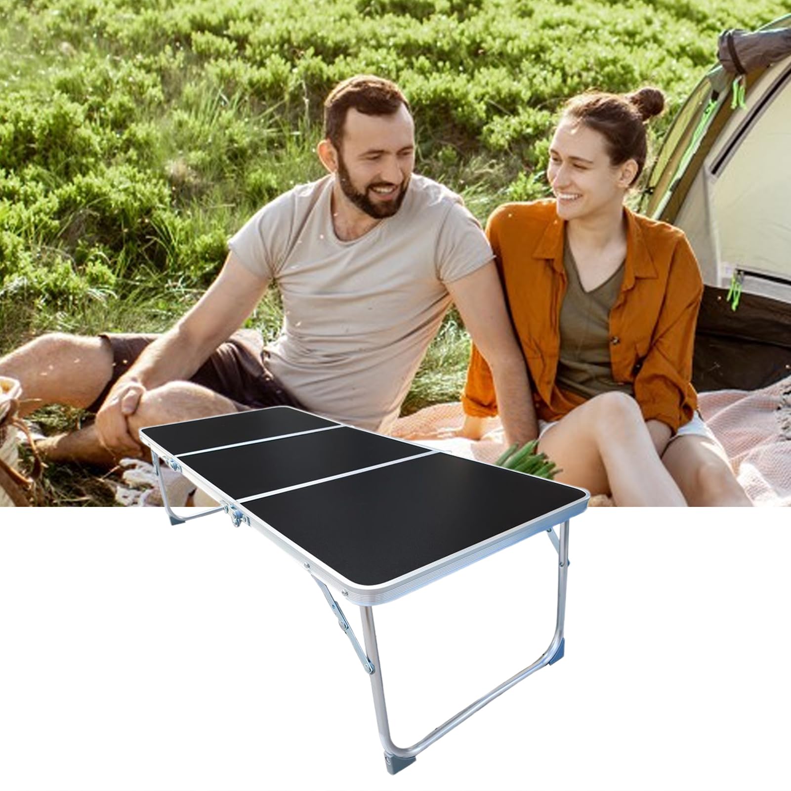 Stół Składany Na Camping Stołek Turystyczny Z Stopu Aluminium