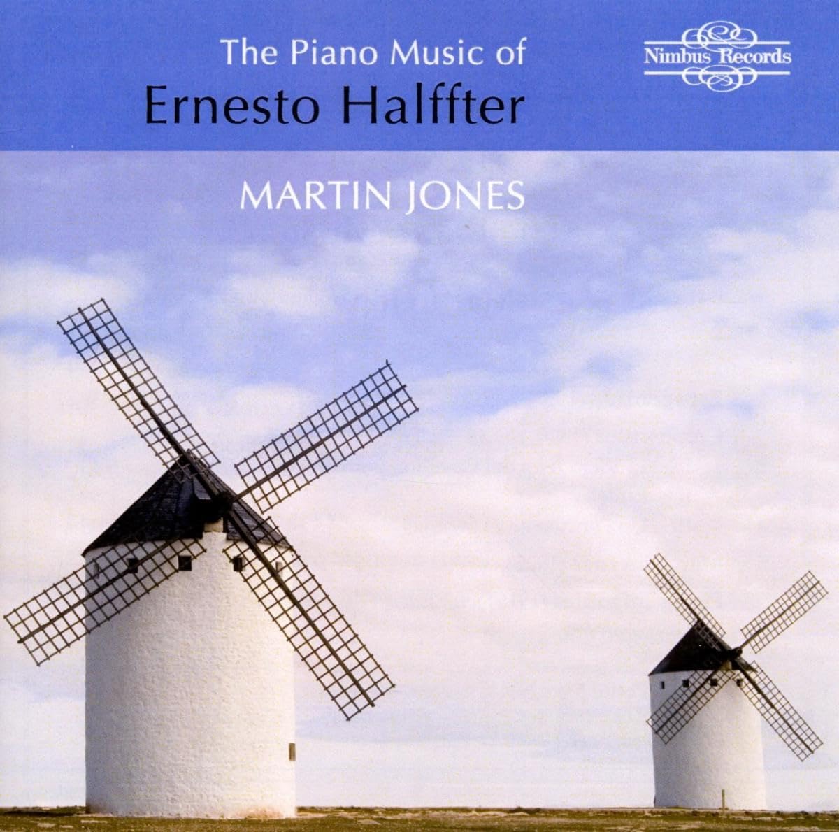 Martin Jones The Piano Music of Ernesto Halffter (CD) Album-New Sealed *
