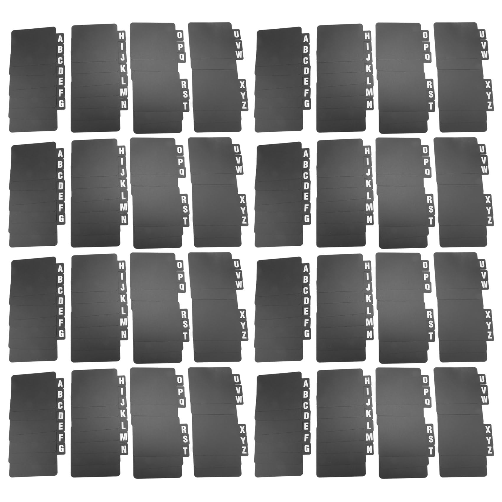 208 Pezzi Divisori per Dischi In Vinile Divisori Alfabetici per DVD Divisori Alfabetici Organizer per Dischi In Vinile con Alfabeto
