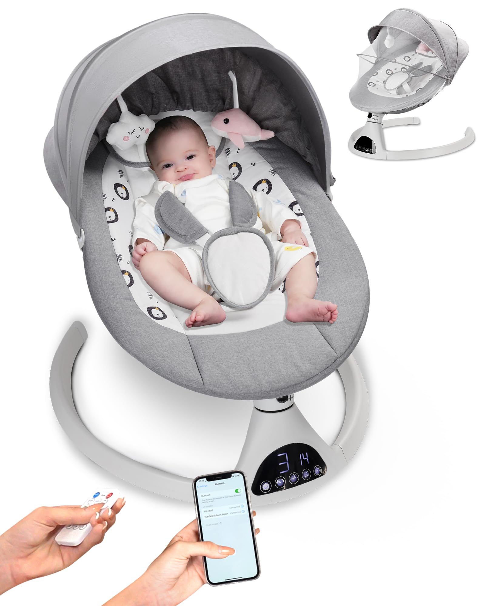 QUEERICK'S Baby Swing 