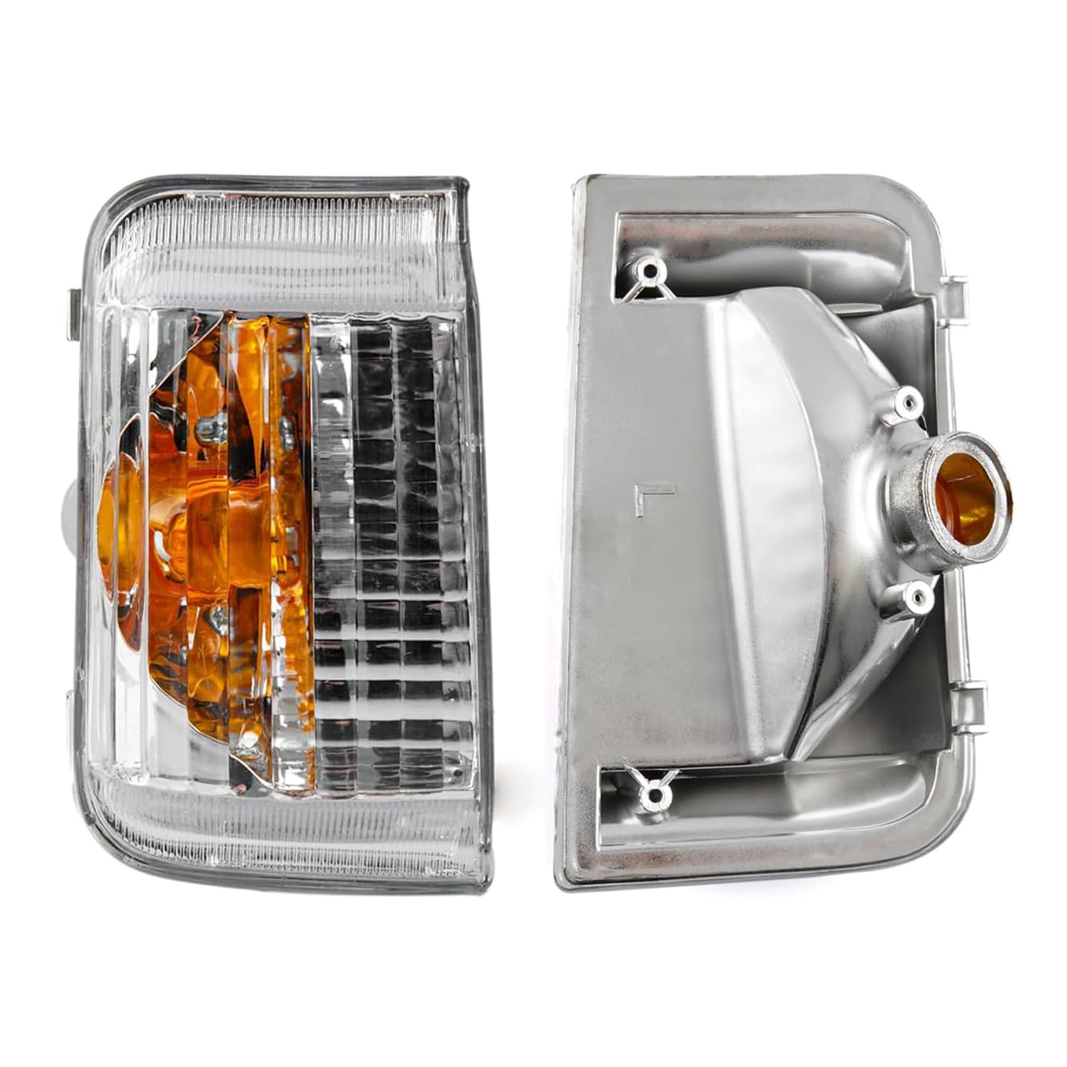 Lot de 2 clignotants de rétroviseur gauche et droit | Lot de clignotants latéraux compatibles avec Peugeot Boxer 250 2005+ Citroën Jumper II Fiat Ducato III 2006+ 6325H3 71748254