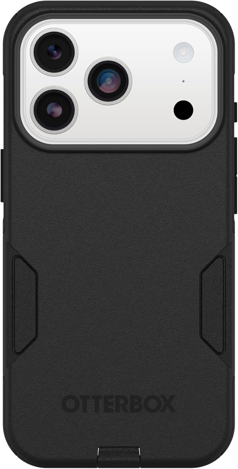 OtterBox iPhone 17 Pro Commuter Series Case - Black - Thin & Protective iPhone Case