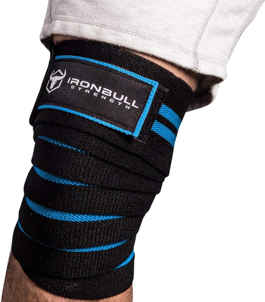 Frее Shірріng оƒƒеr Knee Wraps (1 Pair) - 80 Elastic Knee and Elbow Support & Compression - For Weightlifting, Powerlifting, Fitness, WODs & Gym Workout - Knee Straps for Squats Bеѕt Rеvіеw Knee Wraps (1 Pair) - 80 Elastic Knee and Elbow Support & Compression - For Weightlifting, Powerlifting, Fitness, WODs & Gym Workout - Knee Straps for Squats