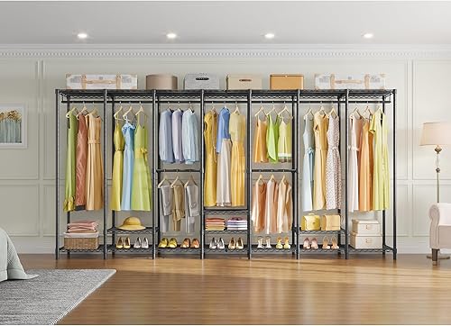 Miniatura 3 de VIPEK U70 - Perchero de ropa extra grande, portátil, independiente, para dormitorio, almacenamiento, armario, organizador de armario, organizador de
