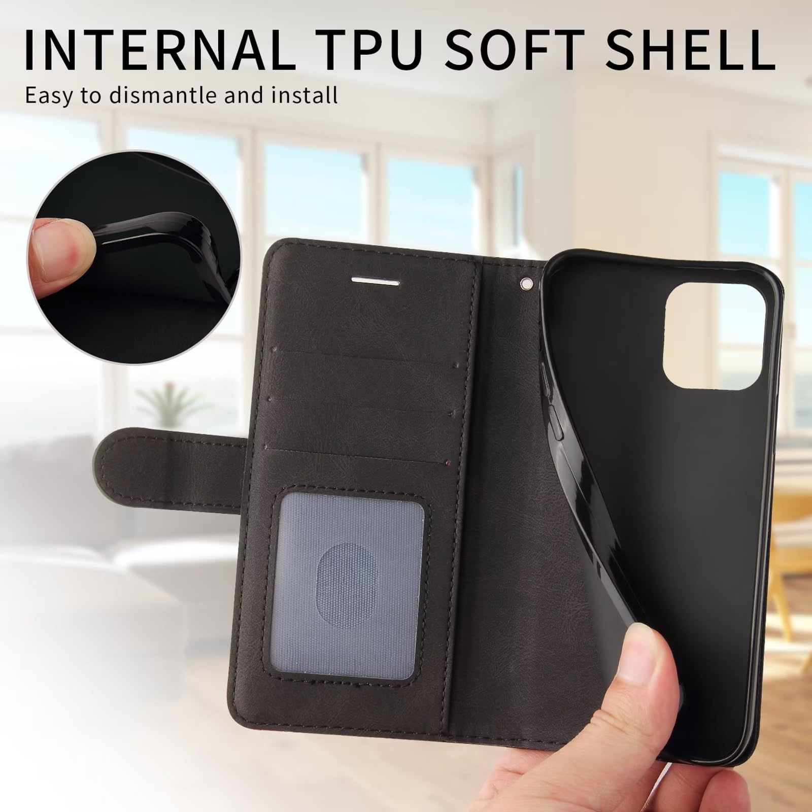 HONLEN Custodia per Smartphone, Compatible with Sony Xperia 5 V Case