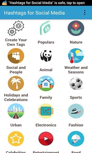 HashTags for Social Media