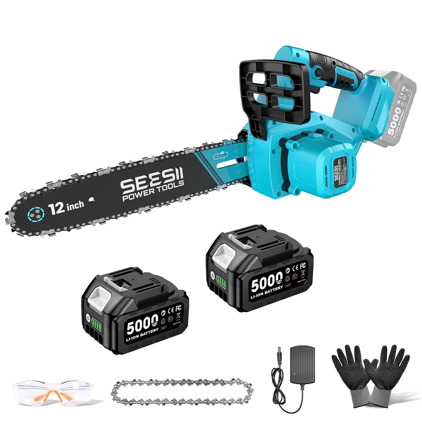 SEESII Mini Kettensäge