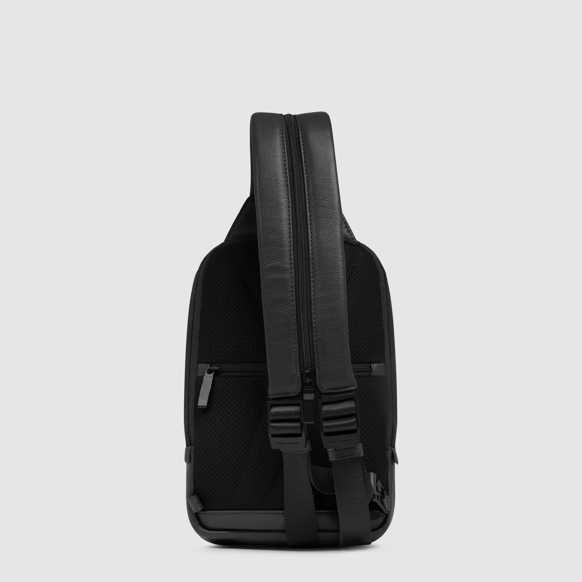 Piquadro Sling bag mit Rucksack-Option Mann Leder schwarz