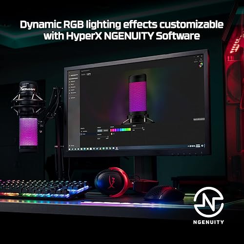 Miniatura 6 de HyperX Cloud II Wireless - Auriculares para juegos para PC, PS4PS5 y QuadCast S - Micrófono condensador USB RGB para PC, PS4, PS5 y Mac, soporte