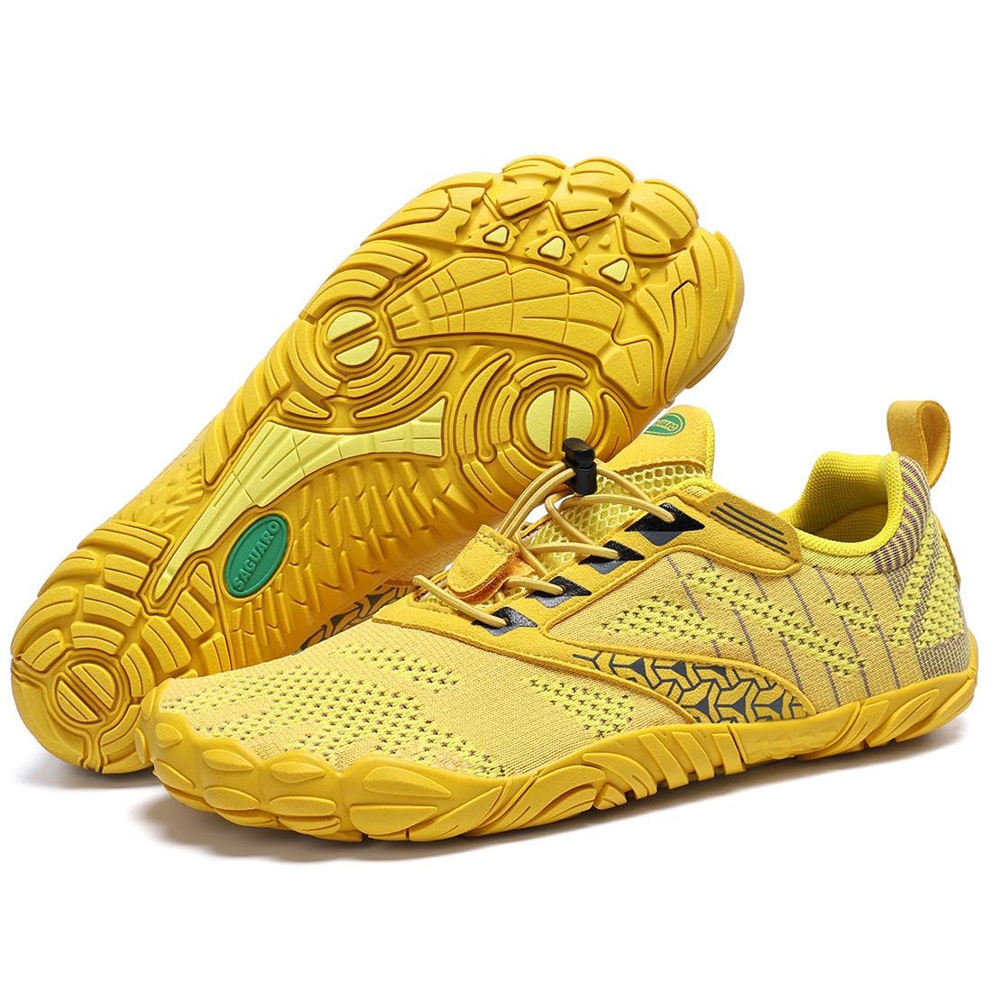 SAGUARO Scarpe Barefoot Minimaliste Uomo Donna - Scarpe Scogli Leggere Traspiranti Antiscivolo - con Padelle Larghe e Zero Gocce