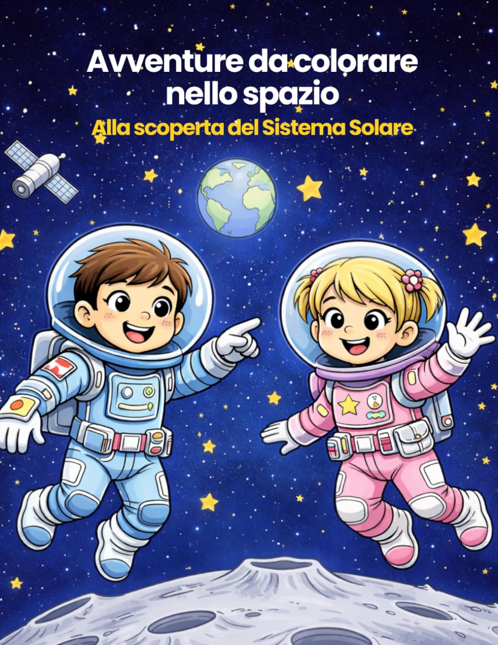 Avventure da colorare nello spazio: Alla scoperta del Sistema Solare