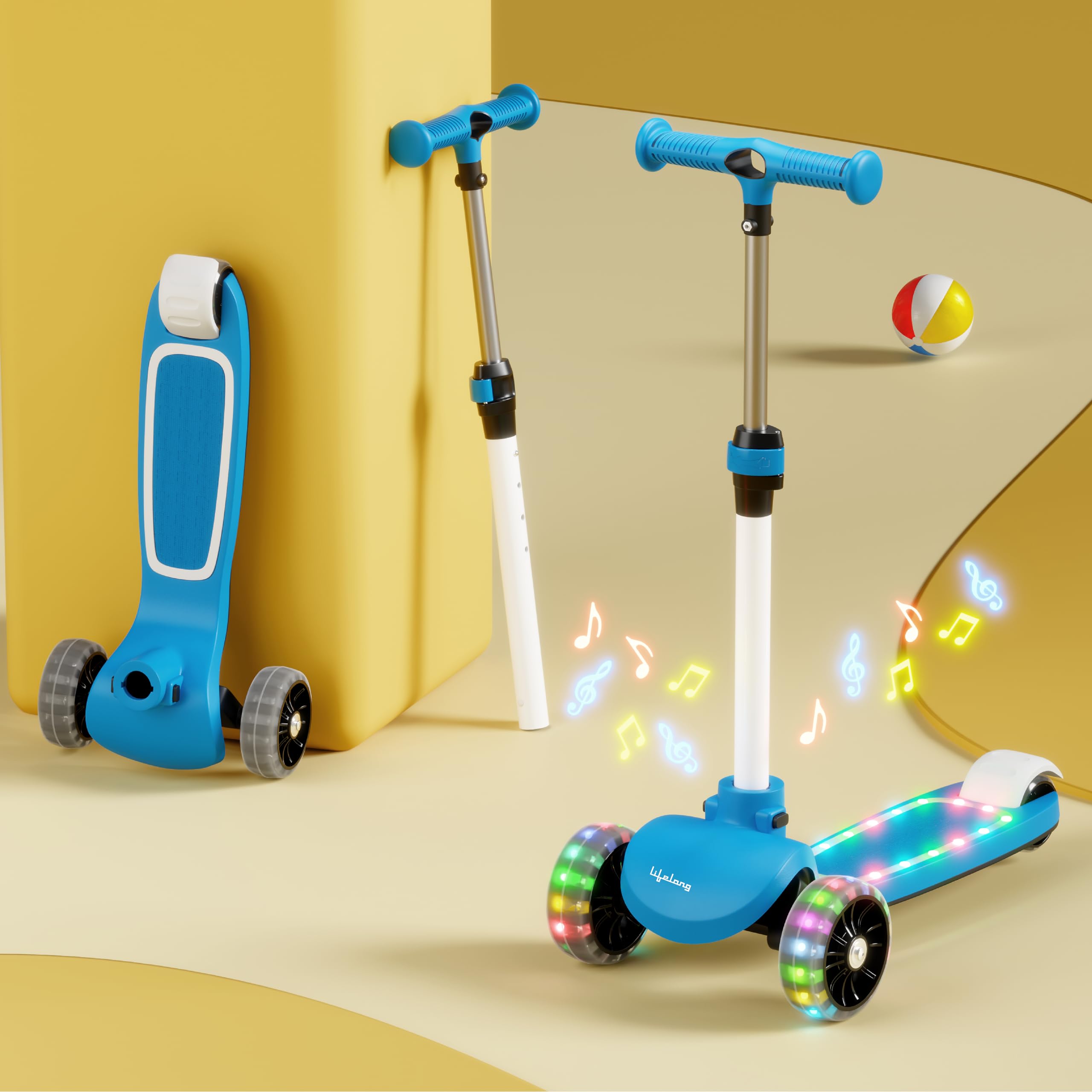 Lifelong Kick Scooter for Kids - Foldable & Safe -13