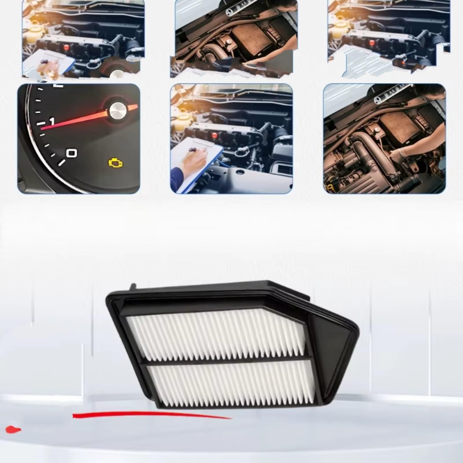 Filtro Aire Admisión Motor Coche Para Acura TLX 2.4L 2015-2020 Filtro de aire